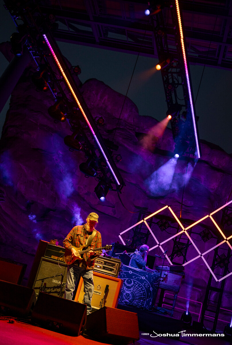 Widespread Panic performing live at Red Rocks Amphitheatre in Morrison, CO on June 23, 2023
