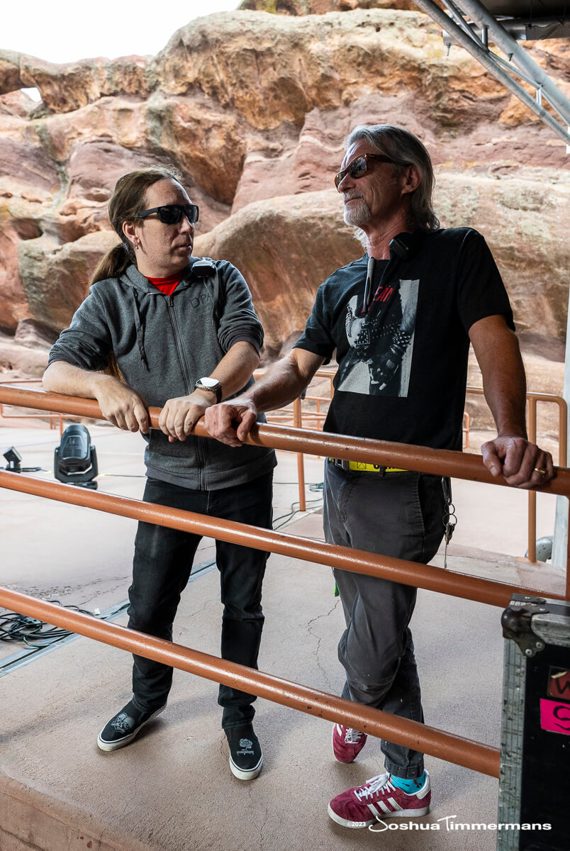 Widespread Panic performing live at Red Rocks Amphitheatre in Morrison, CO on June 24, 2023